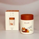 تراول ماگ DILLER طرح سگ ظرفیت ۱۵۰ میلی‌لیتر | ماگ فانتزی درب پیچی - تصویر 8