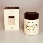 تراول ماگ DILLER طرح سگ ظرفیت ۱۵۰ میلی‌لیتر | ماگ فانتزی درب پیچی - تصویر 6