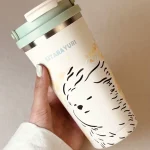 تراول ماگ سطلی SITARAYORI ظرفیت 560 میلی‌لیتر | تراول ماگ فانتزی با نگهداری دما ۴ تا ۶ ساعت - تصویر 5