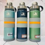 فلاسک استیل ۶۰۰ میل مدل JK – گرید SUS 316 با صافی چای – طرح Outdoor Insulation Cup