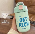 تراول ماگ فانتزی مدل GET RICH - ظرفیت 350 میلی‌لیتر (موجود در 3 رنگ) - تصویر 2