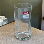 لیوان بلند دلی گلس (Deli Glass) مدل دیاموند | ست ۶ عددی شربت‌خوری کریستالین - تصویر 2