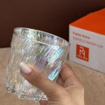 لیوان شیشه‌ای طرح یخی هلوگرامی Pasha Home (دست 6 عددی) - تصویر 4