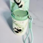 تراول ماگ اورجینال برند دیلر (Diller) طرح پاندا | استیل دوجداره با بند کنفی مدرن - تصویر 5